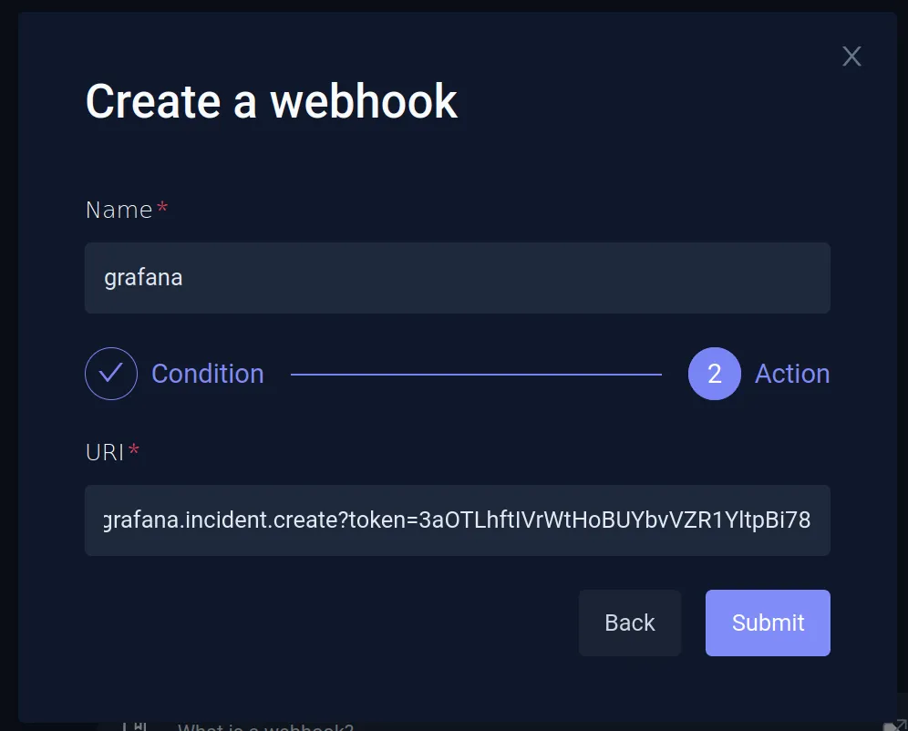 Integrating With Grafana Using Webhooks Testkube Documentation