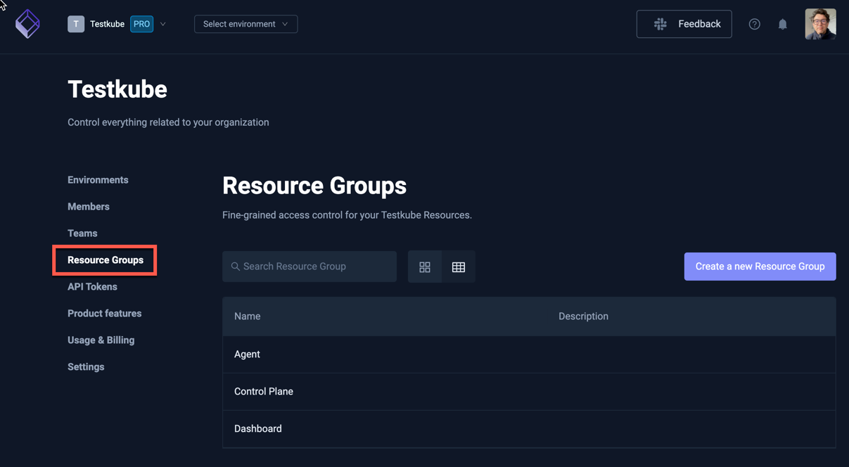 Resource Groups Overview