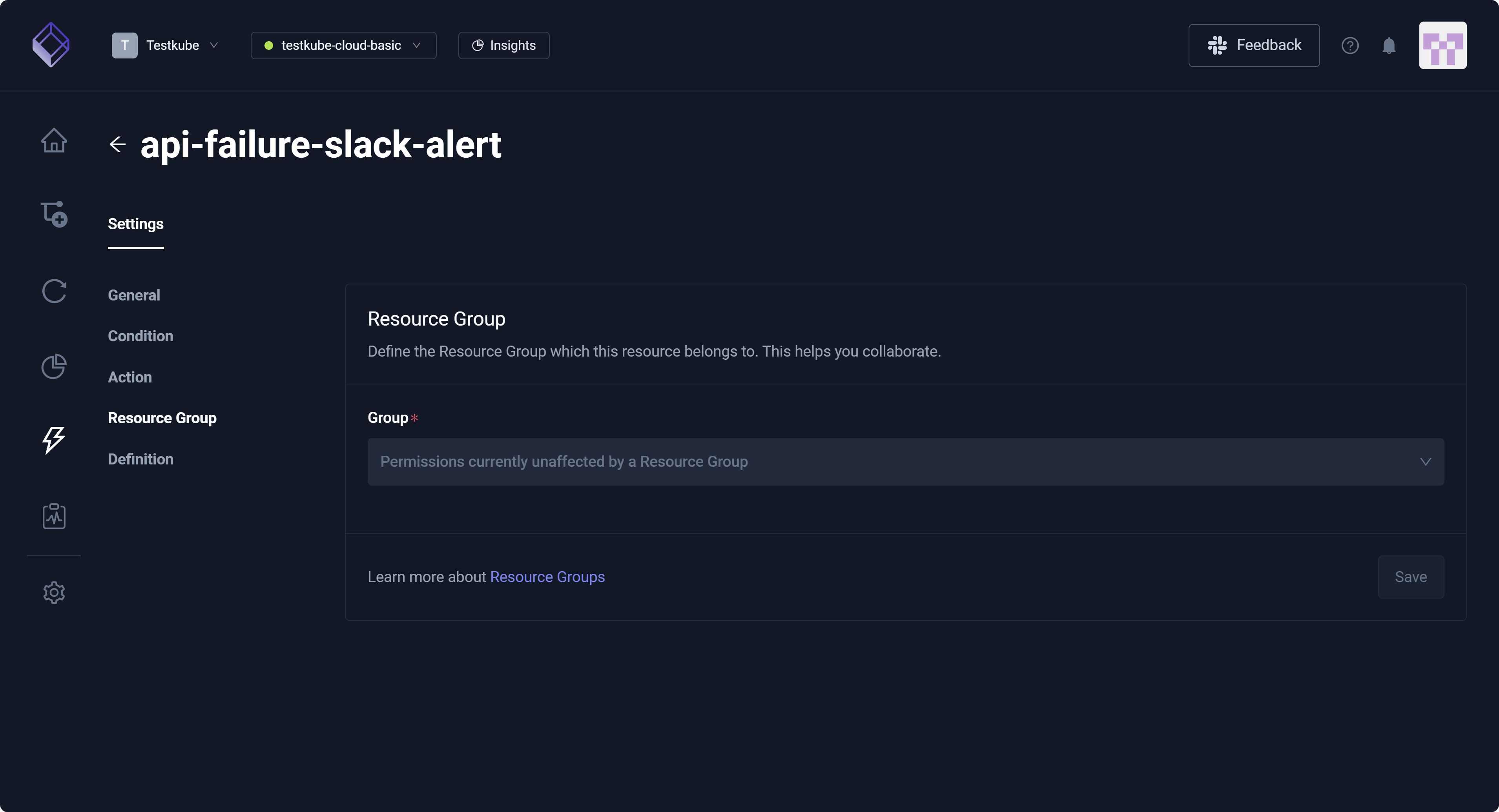 Webhook Resource Group